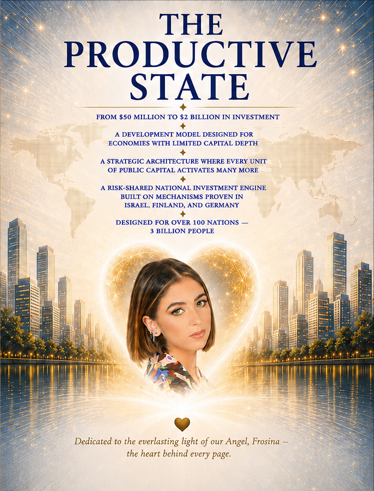 Cover of THE PRODUCTIVE STATE — Total Capital for a Total Economy by Todor Kulakov